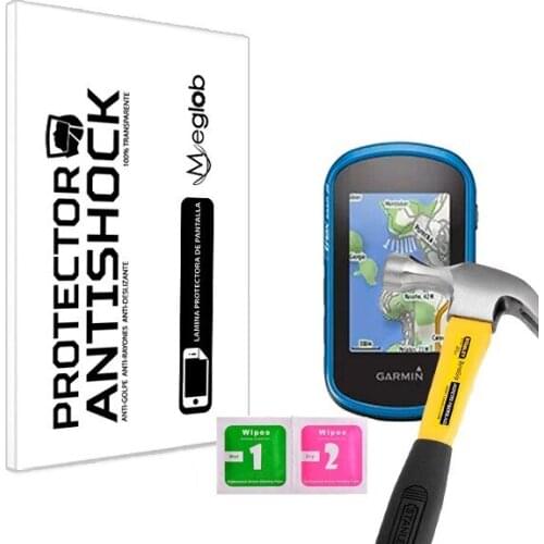 Screen protector Anti-Shock Anti-scratch Anti-Shatter compatible with Garmin eTrex Touch 25