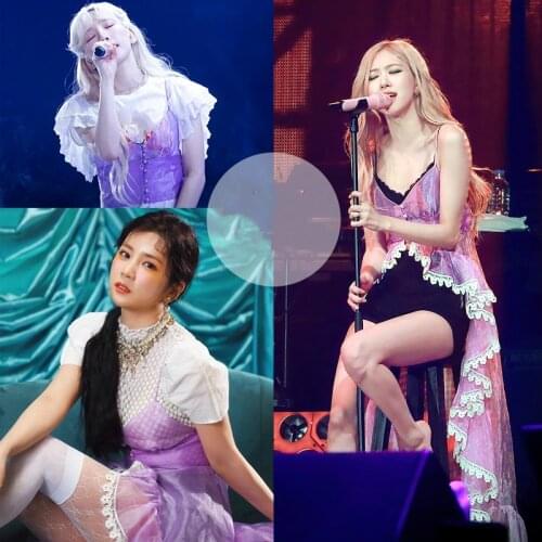 Kpop Korean Celebrity Purple Sexy Perspective Solid Sling Dress Women Summer Party Temperament Fashion Irregular Long dresses