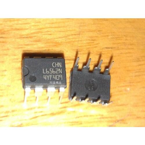 10PCS The new L6562 L6562N LED constant current driver IC power IC DIP-8