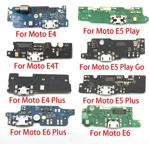 100pcs,USB Charger Charging Dock Port Connector Flex Cable For Motorola Moto E3 E4 E4T E4 E6 E7 E5 G8 Plus E5 G8 Play Go Power