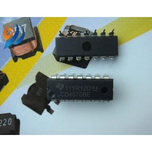 50PCS CD4070BE DIP14 CD4070 DIP 4070BE DIP-14 new and original IC