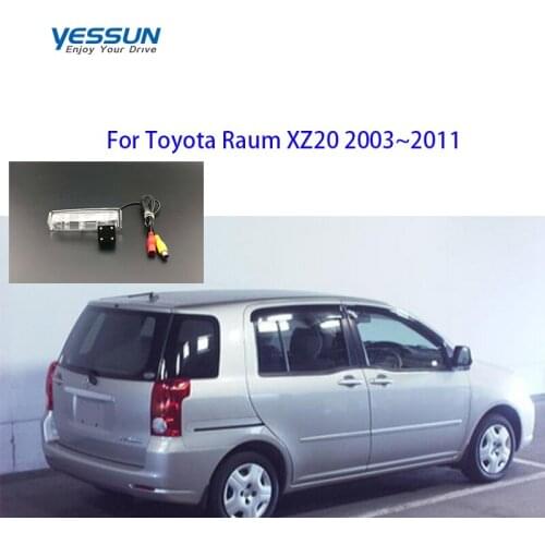 Yessun License plate camera For Toyota Raum XZ20 2003~2011 Car Rear View camera/night view Car camera