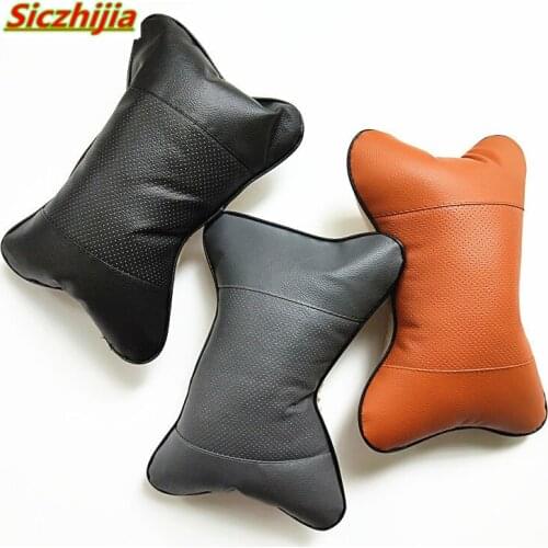 Car seat PU leather breathable headrest for Mini One Cooper R50 R52 R53 R55 R56 R60 R61 PACEMAN COUNTRYMAN CLUBMAN/COUPE