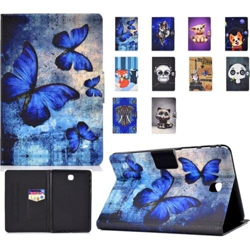 Cartoon printed Tablet Case For Samsung Galaxy Tab A 8.0 inch T350 T351/T355/P350 Funda Cover Flip Protective Stand Tablet Case