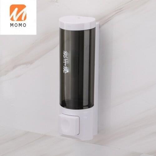 Bathroom soap dispenser manual hand sanitizer dispenser plastic liquid gel dispenser