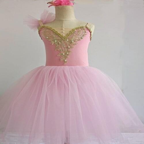 Long Ballet Tutu Dress Adult Children Romantic Tutu Contemporary Dance Costumes Ballerina Femme Party Practice Ballet Dress Girl