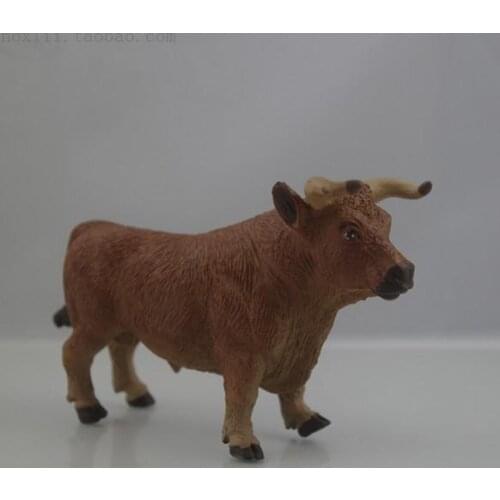 Pvc figure model toy cow