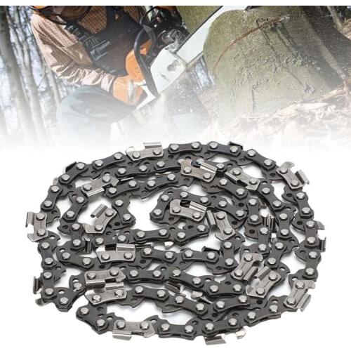 Metal Chainsaw Chain 3/8 050 62DL Chainsaw Metal Chain Blade Garden Woodworking Chain Tools Accessory For Cutting Lumber