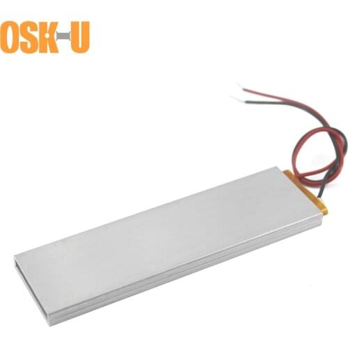 100x30x6mm Constant Temperature PTC Heating Element 60/230/120 Celsius Degree 24V PTC Air Electric Heater Plate for Dehumidifier
