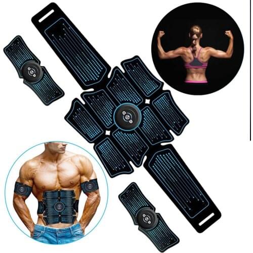 Abdominal Belt Electrostimulation Muscle Stimulator Hip Muscular Trainer Toner Home Gym Fitness Equipment Women Men Gym Tools