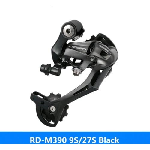 SHIMAN0 ACERA RD-M390 Rear Dial Mountain Bike 9/27 Speed Dial Dial New Black