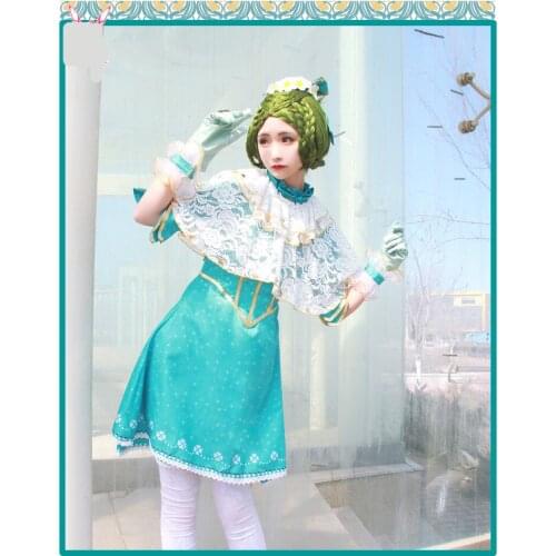 Anime Game Identity V Cosplay Costumes Doctor Emily Dyer Cosplay Dress Halloween Carnival Party Uniform Women Lolita Lace Dress