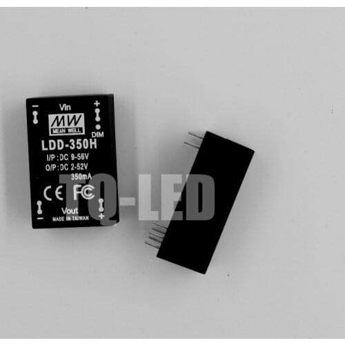10piece/lot Meanwell Ldd-350h Led Driver DC9-56V to DC2-52V 350mA