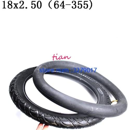 2019 new High quality design 18x2.50 64-355 tire inner tube and outer tyre for Electric motorcycle battery tricycle