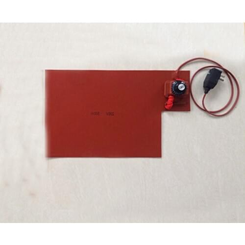 300x400mm 450W 220V Silicon heater LCD Screen Separator with rotary knob temperature controller for Electrical Wires
