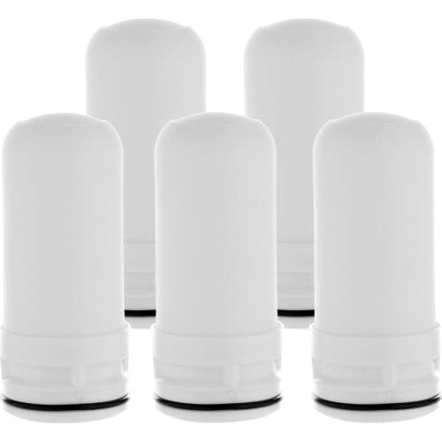 5 X Faucet Tap Water Filter Purifier Cartridge Ceramic Kitchen Water Filter