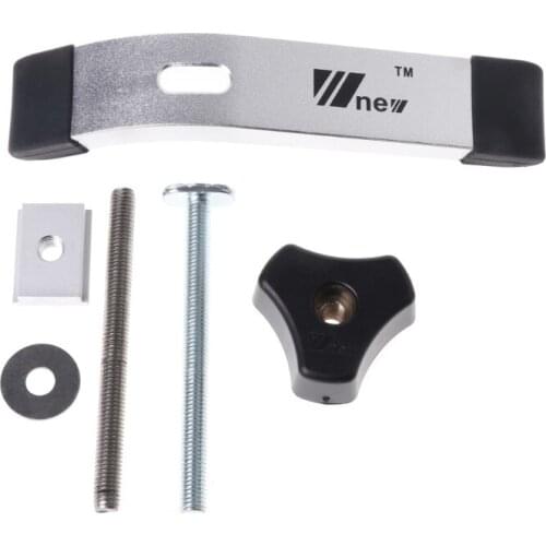 8mm Metal Quick Acting Hold Down Clamp Set for T-Slot T-Track DIY Woodworking