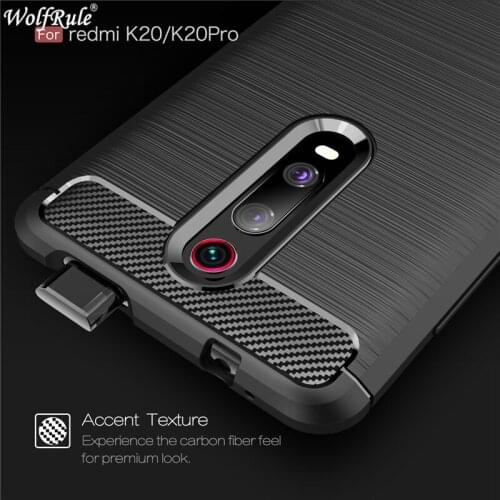 Case For Xiaomi Redmi K20 Case For Redmi K20 Pro Shockproof Silicone Bumper Carbon Fiber Cover For Xiaomi Redmi K20/Pro Cover