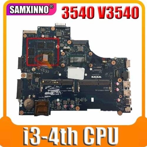 For Dell Latitude 3540 V3540 Laptop motherbard ZAL00 LA-A491P CN-05Y41H 05Y41H 5Y41H i3-4010U