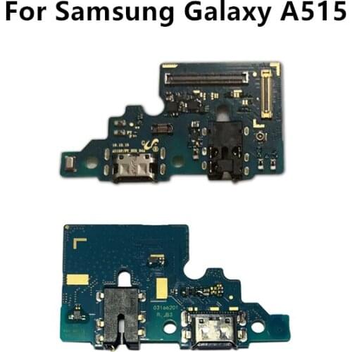 For Samsung Galaxy A515 USB Charger Port Dock Connector PCB Board Ribbon Flex Cable Charging Port Component Replacement Spare Pa