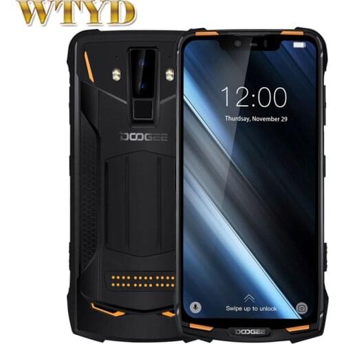 IP68/IP69K DOOGEE S90 Smartphone 6GB 128GB Waterproof Shockproof 4G Mobile Phone 5050mAh Fingerprint Wireless Charge Cellphone