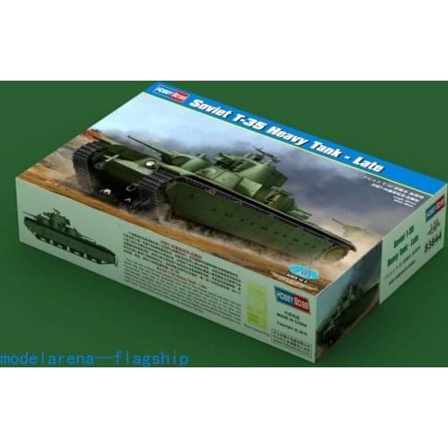 HobbyBoss 1/35 83844 Soviet T-35 Heavy Tank model kit Plastic Model Building Kit