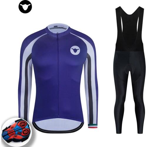 Custom Sublimated Cycling Clothing Uniforms Bike Jersey Bike Clothing Design Breathable Cycling Jersey and Bib Short Set SuitOEM