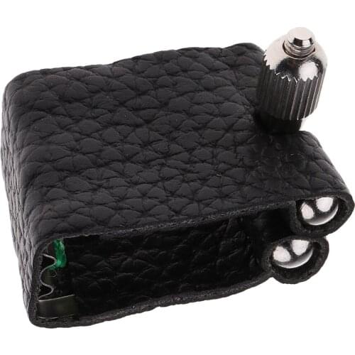 Professional Alto Saxophone Sax Ligature for Saxophone Rubber Mouthpiece Wind Woodwind Instrument Parts