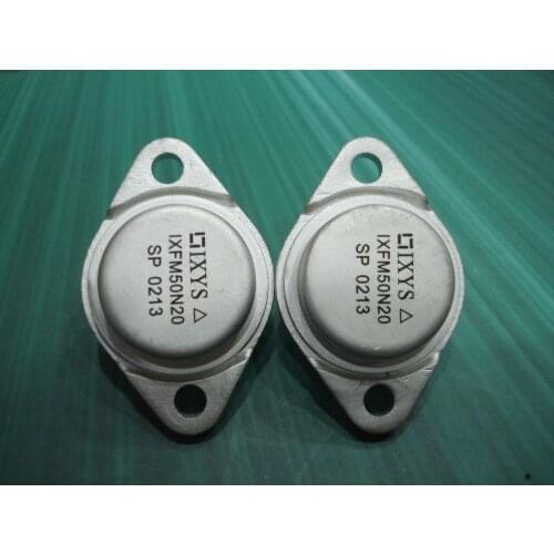 2Pcs IXFM50N20 TO-3 50A 200V Power MOSFET original free shipping