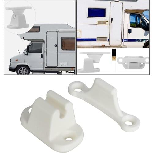 Powerful Nylon Door Buckle White T-shaped Positioning Car Door Buckle Trailer Modification Accessories