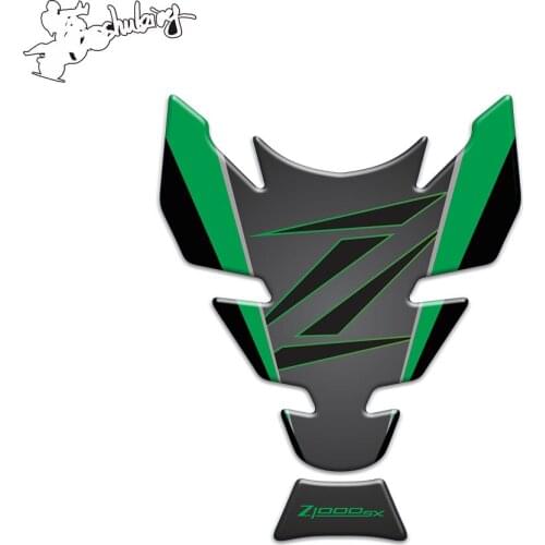 Motorcycle 3D Fuel Tank Pad Protective Stickers Decals For Z1000SX 2017 2018 Fishbone Protective Decals