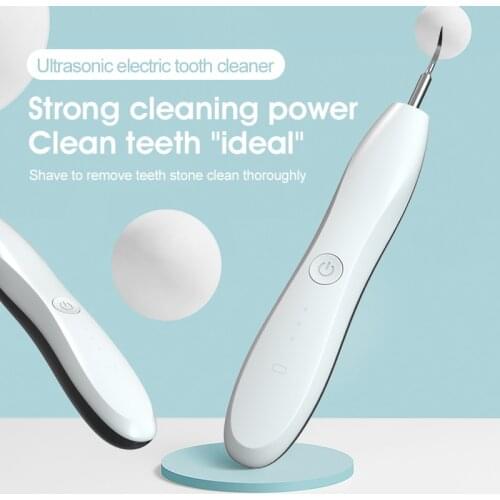 New Ultrasonic Dental Calculus Scaler Oral Tooth Cleaner Tartar Remover Plaque Stains Removal Teeth Whitening Portable With LED