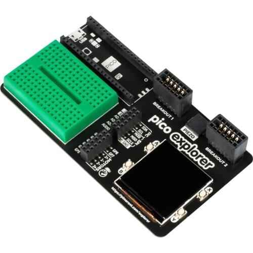 Pimoroni PIM550 Pico Explorer Base use with PI PICO