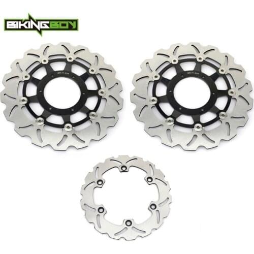 BIKINGBOY For Honda CB 1300 SF SuperFour 2003-2006 CB 1300 F F3 2003-206 CB1300S 2005-2014 Front Rear Brake Discs Disks Rotors