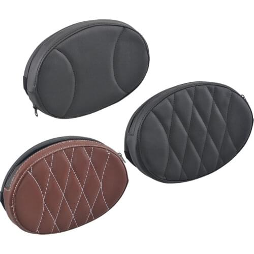 Motorcycle Driver Rider Backrest Cushion Pad For Harley Touring Road King Street Glide Road Glide Electra Glide Ultra 1997-2019