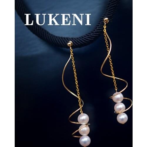 Modern Gold Color Punk Retro Style Drop Earrings Women Simple Long Earrings Wild Party Earrings Wedding Fashion Jewelry 2019