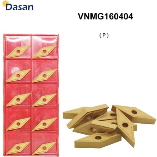 VNMG160404 MA MS Carbide Inserts VNMG 160408 Good Quality Blade CNC Tools Lathe Cutter Internal Turning Tool for Steel
