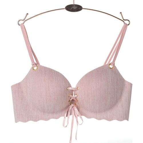 Sexy Deep U Low Cut ECMLN Push Up Women Lingerie U Bra Backless Underwear Plunge Sexy Bras Intimates bras Female