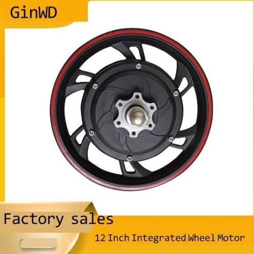 12 inch electric vehicle motor electric bicycle generation driving 48v60v scooter hub motor battery car motor