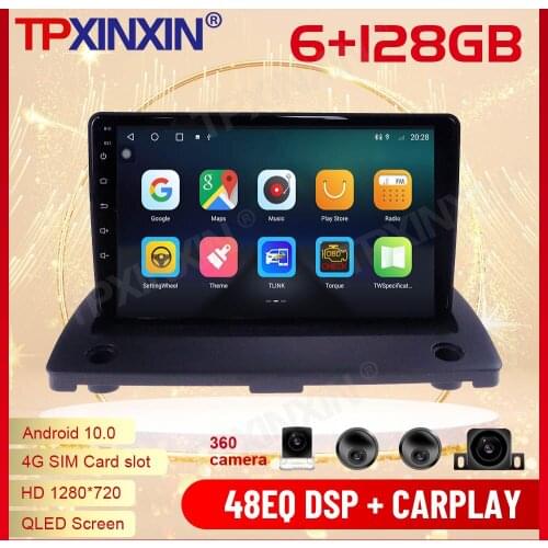 2 Din Carplay Android Radio Receiver Multimedia For Volvo XC90 2004 2005 2006 2007 2008 2009 2010 2011 2012 2013 2014 Head Unit