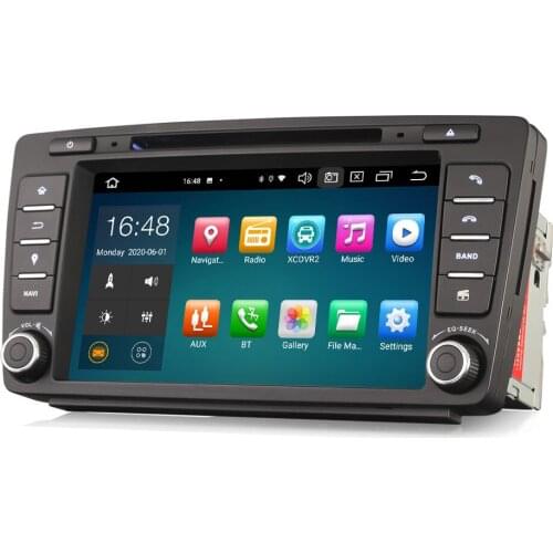 8" Android 10.0 OS Car DVD Multimedia GPS Radio System Player for Skoda Rapid 2012–2015 Rapid Spaceback 2013–2015 Yeti 2008-2015