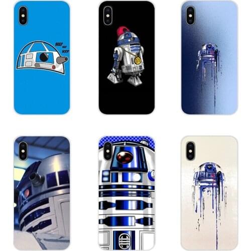 For Samsung Galaxy S2 S3 S4 S5 Mini S6 S7 Edge S8 S9 S10E Lite Plus R2D2 Moon Accessories Phone Shell Covers