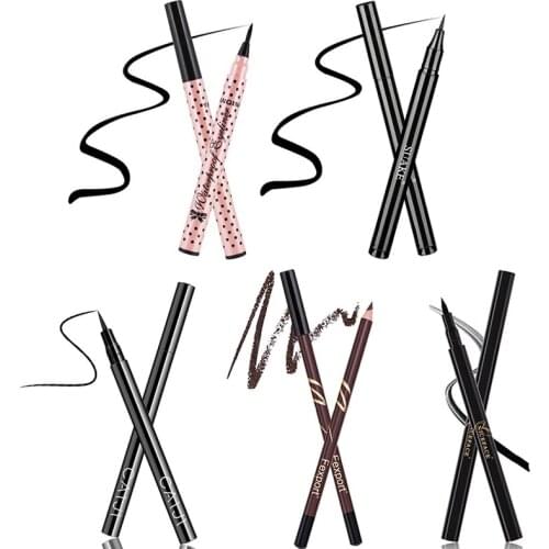 Black Waterproof Long Lasting Eye Liner Pencil Eyeliner Liquid Makeup Cosmetic Hot Sale TSLM1