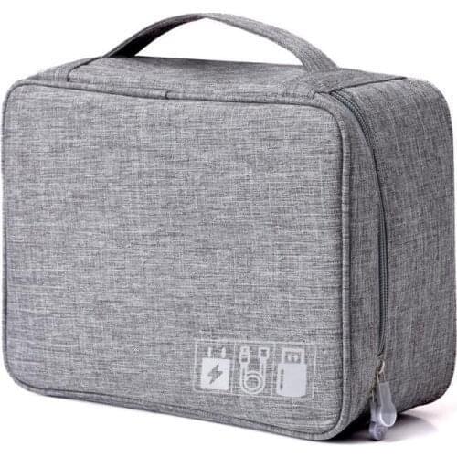 Travel Storage Bag Kit Data Cable U Disk Power Bank Electronic Accessories Digital Gadget Devices Divider Organizer Containers