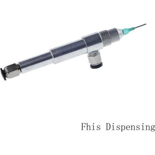 Epoxy Resin Dispensing Valve Nozzle Model Material Lnlet Outlet Size M5 Feed Hole RP1/8