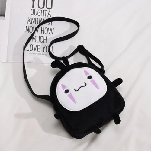 Canvas funny shoulder bag women cute fashion messenger bag