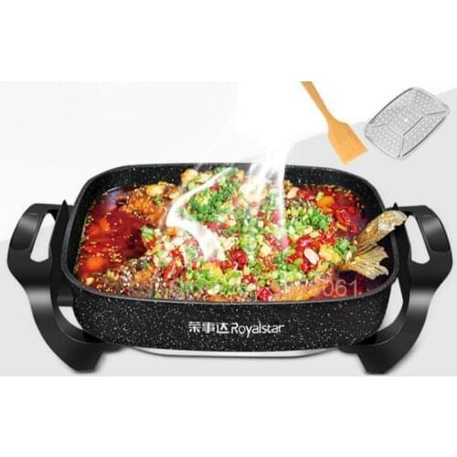Korean style grilled fish dish household barbecue electric baking pan multi-function one hot