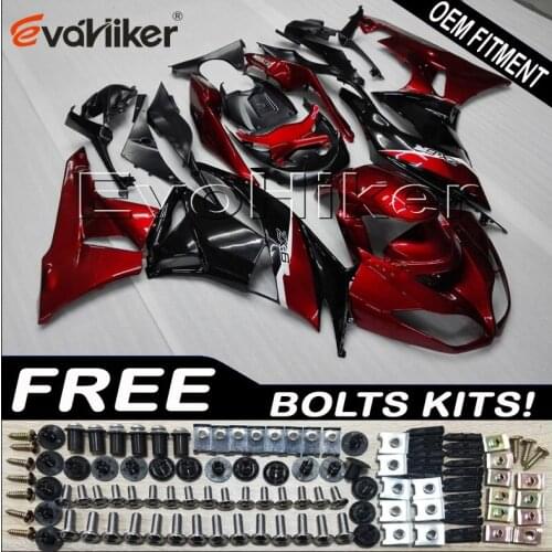 Motorcycle Fairing hull for ZX6R 2009 2010 2011 2012 red Black ZX 6R 09 10 11 12 ABS plastic motor Fairings kit Injection mold