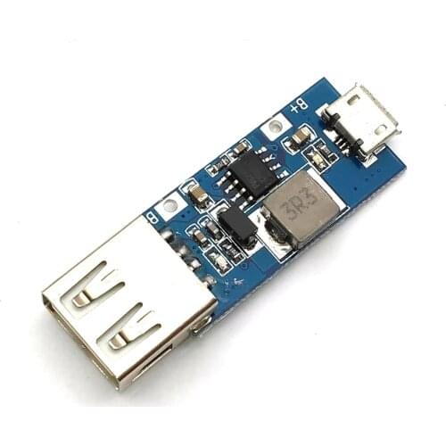 DC-DC 3V 3.3V 3.7V 4.2V to 5V Step Up Power Module Boost Converter Regulated Power Supply USB Power Bank For iPhone/Android Rate