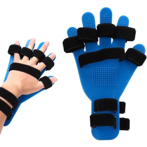 Hand Wrist Finger Orthotics Fixed Splint Fingerboard Stroke Hemiplegia Hand Support Brace Training Tool Finger Corrector Board